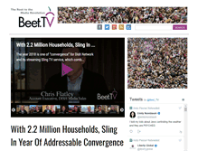 Tablet Screenshot of beet.tv